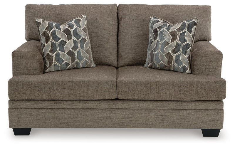 Stonemeade Nutmeg Sofa Chaise and Loveseat - 59505U9