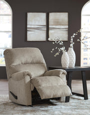 Stonemeade Taupe Sofa Chaise and Recliner - 59504U5