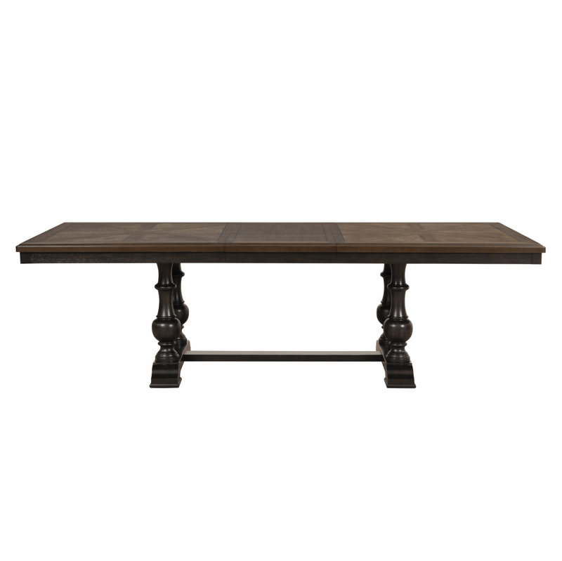 Stonington Brown Extendable Dining Set - Lara FurnitureDining Room Set