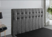 Stratton Twin Foundation & Headboard (Bell Basic Grey) 1 Piece - 28STTS100200004