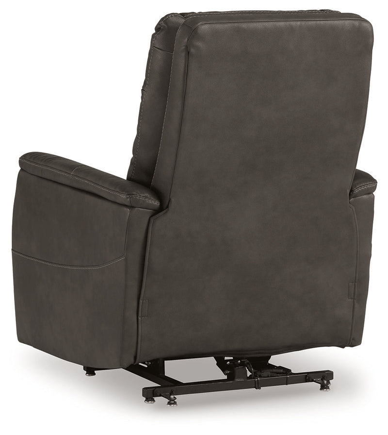 Strawbill Shadow Power Lift Recliner - 6390912