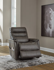 Strawbill Shadow Power Lift Recliner - 6390912