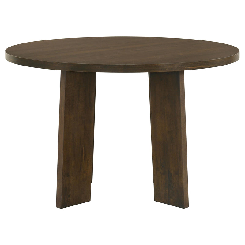 Strouse 47-inch Round Wood Dining Room Table Walnut - 193940WAL