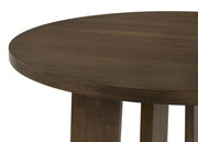 Strouse 47-inch Round Wood Dining Room Table Walnut - 193940WAL