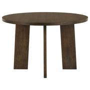 Strouse 5-piece Dining Set Grey and Walnut - 193940WAL-S5E