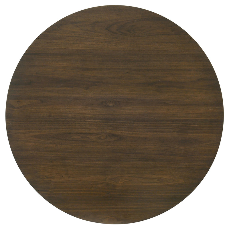Strouse 5-piece Dining Set Grey and Walnut - 193940WAL-S5E