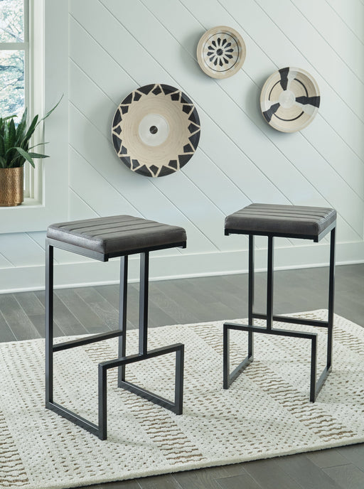 Strumford Bar Height Bar Stool (Set of 2) - D109-130 - Lara Furniture