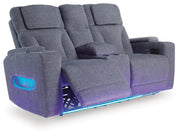 Studio Cave Steel Power Reclining Loveseat and Power Recliner - PC49802U2
