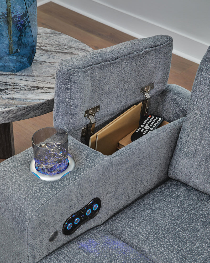 Studio Cave Steel Power Reclining Sofa - PC4980215