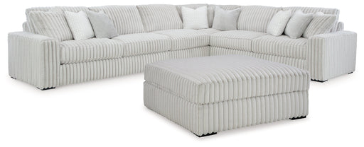 Stupendous Alloy 4-Piece Sectional with Ottoman from Ashley - Lara Furniture