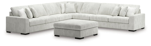 Stupendous Alloy 5-Piece Sectional with Ottoman from Ashley - Lara Furniture