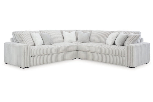 Stupendous Alloy 3 Piece Sectional - Gate FurnitureSectional
