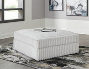 Stupendous Alloy 4-Piece Sectional, Oversized Chaise and Ottoman - 25903U1