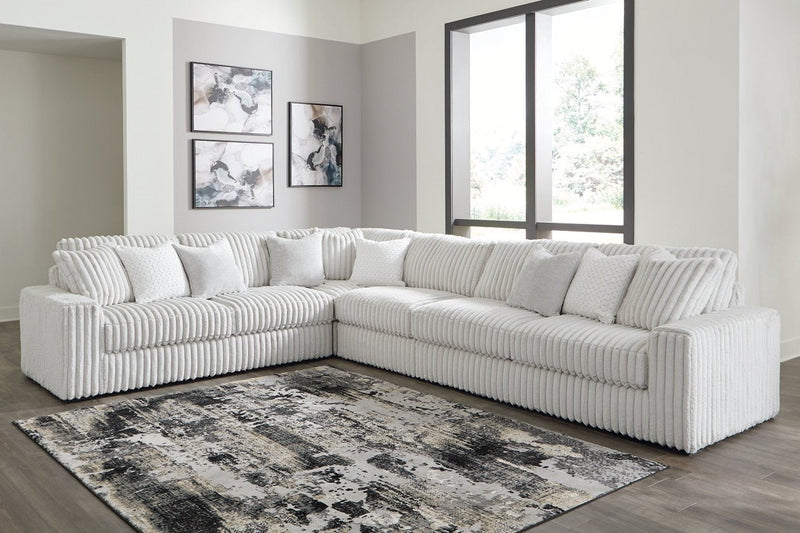 Stupendous Alloy 4 Piece Sectional - Lara FurnitureSectional