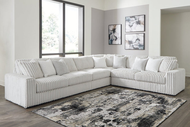 Stupendous Alloy 4 Piece Sectional - Lara FurnitureSectional