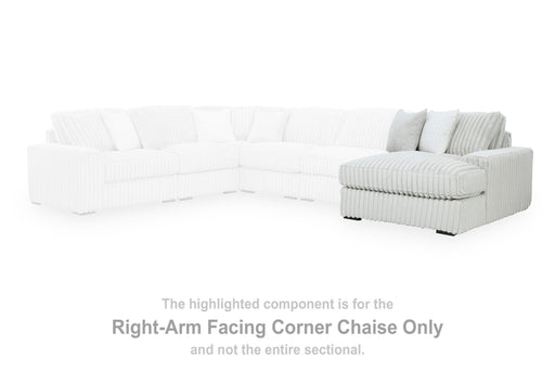 Stupendous Alloy Right-Arm Facing Corner Chaise - 2590317