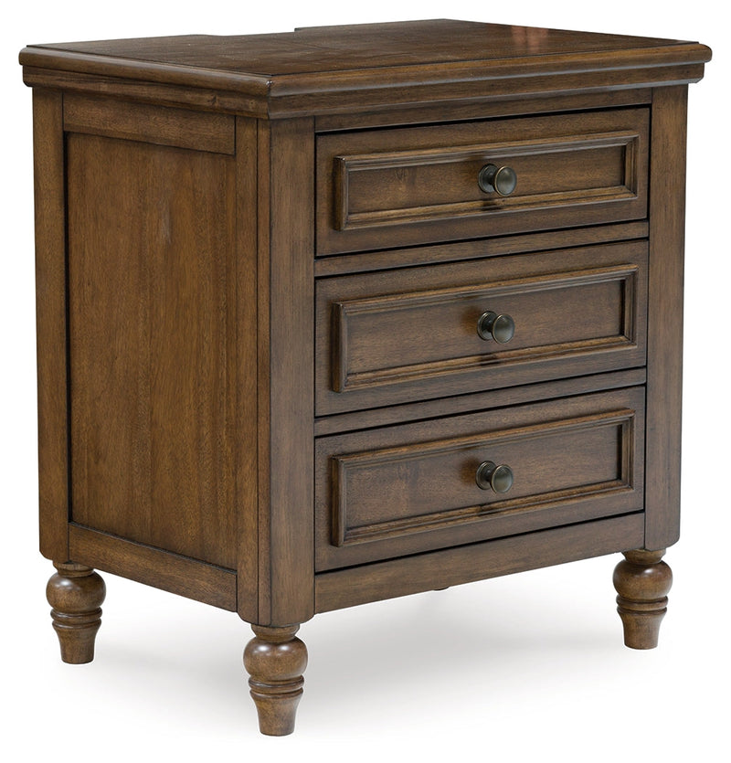 Sturlayne Brown Nightstand from Ashley - Lara Furniture
