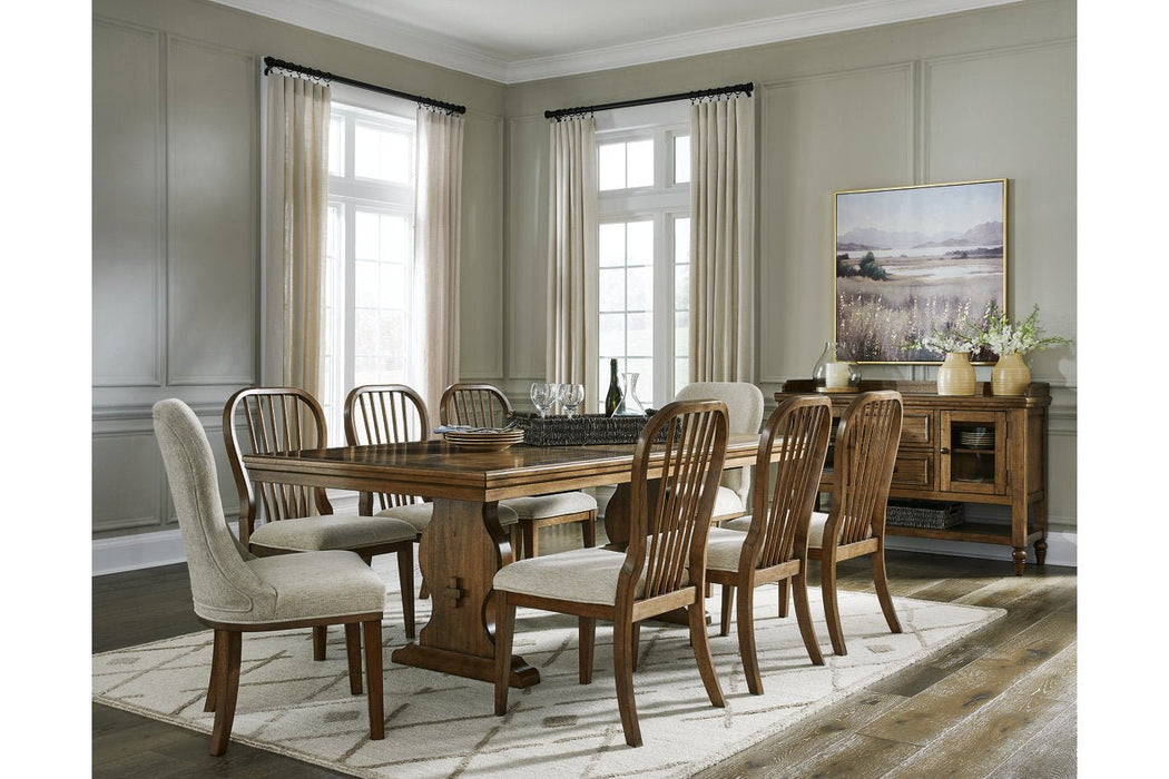 Sturlayne Dining Table and 8 Chairs - Gate FurnitureDining Room Set
