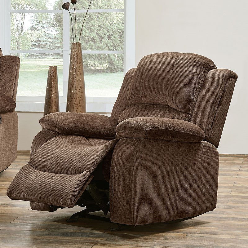 Subaru Coffee Reclining Living Room Set - Lara FurnitureLiving Room Set