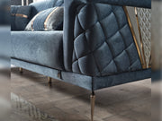 Sultan Elf Convertible Sofa in Grey - 200-ELIF-SUL-A101-3