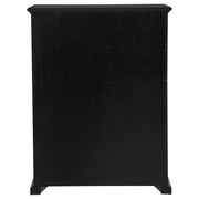 Sumerlin 6-drawer Bedroom Chest of Drawers Black - 460595BLK
