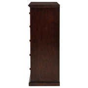 Sumerlin 6-drawer Bedroom Chest of Drawers Cappuccino - 460595CAP