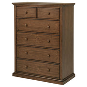 Sumerlin 6-drawer Bedroom Chest of Drawers Medium Brown - 460595WAL