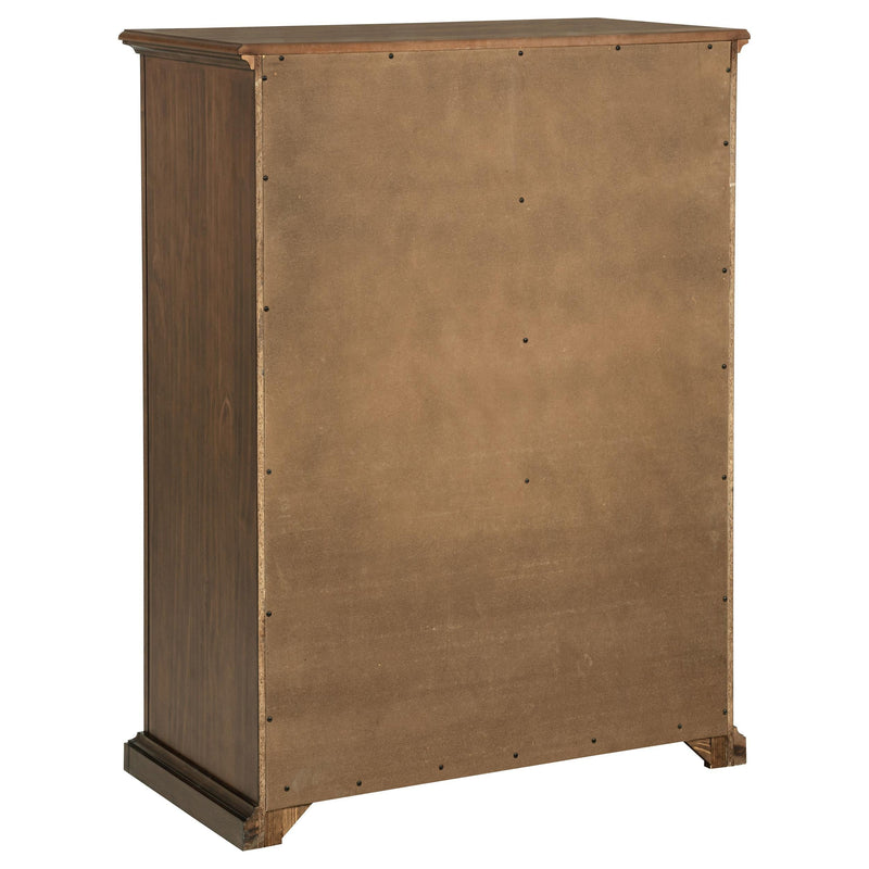 Sumerlin 6-drawer Bedroom Chest of Drawers Medium Brown - 460595WAL