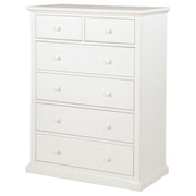 Sumerlin 6-drawer Bedroom Chest of Drawers White - 460595WHT