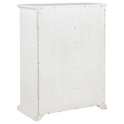 Sumerlin 6-drawer Bedroom Chest of Drawers White - 460595WHT
