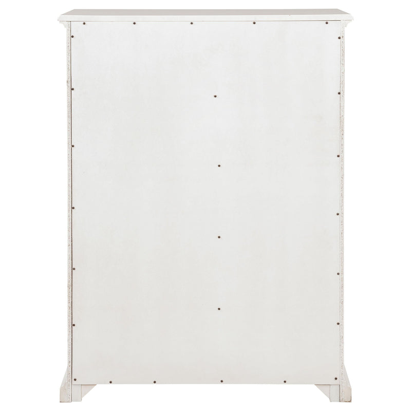 Sumerlin 6-drawer Bedroom Chest of Drawers White - 460595WHT