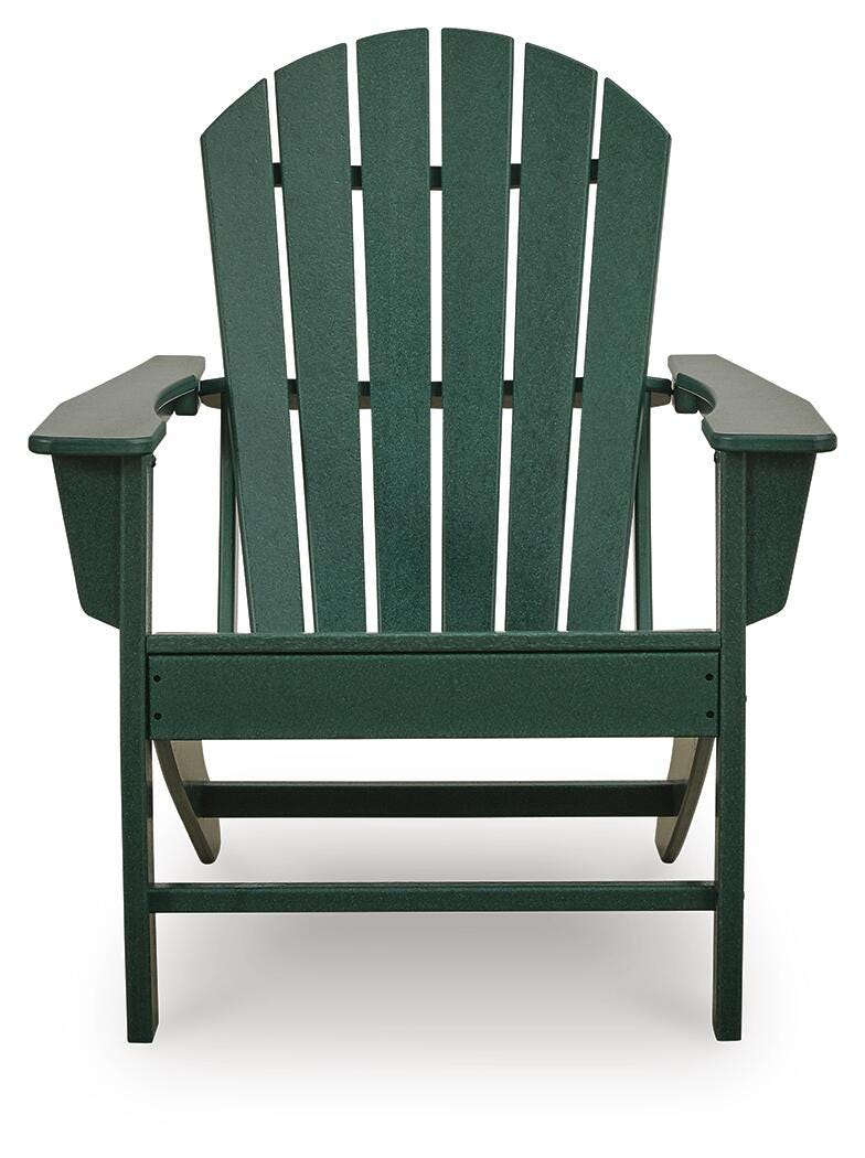 Sundown Shores Green Adirondack Chair - PCP007-898