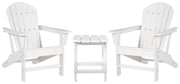 Sundown Treasure 2 Outdoor Chairs with End Table in White - PKG008188