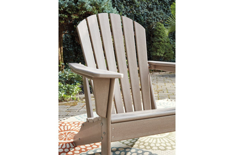 Sundown Treasure Grayish Brown Adirondack Chair - Lara FurnitureLounge Chair