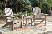 Sundown Treasure Grayish Brown Adirondack Chair - Lara FurnitureLounge Chair