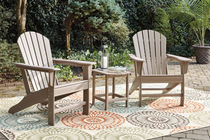 Sundown Treasure Grayish Brown Adirondack Chair - Lara FurnitureLounge Chair
