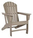 Sundown Treasure Grayish Brown Adirondack Chair - Gate FurnitureLounge Chair