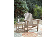Sundown Treasure Grayish Brown Adirondack Chair - Gate FurnitureLounge Chair