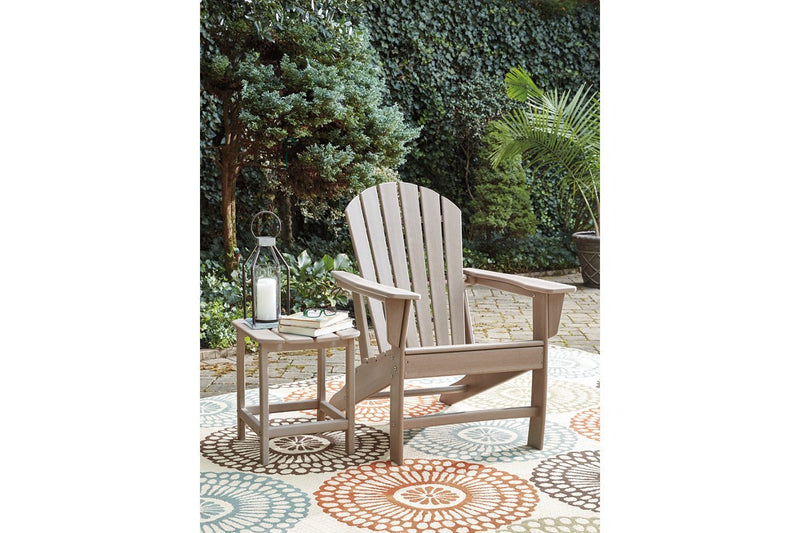 Sundown Treasure Grayish Brown Adirondack Chair - Lara FurnitureLounge Chair