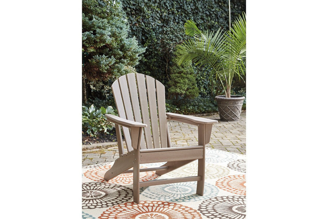 Sundown Treasure Grayish Brown Adirondack Chair - Gate FurnitureLounge Chair