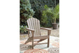 Sundown Treasure Grayish Brown Adirondack Chair - Gate FurnitureLounge Chair