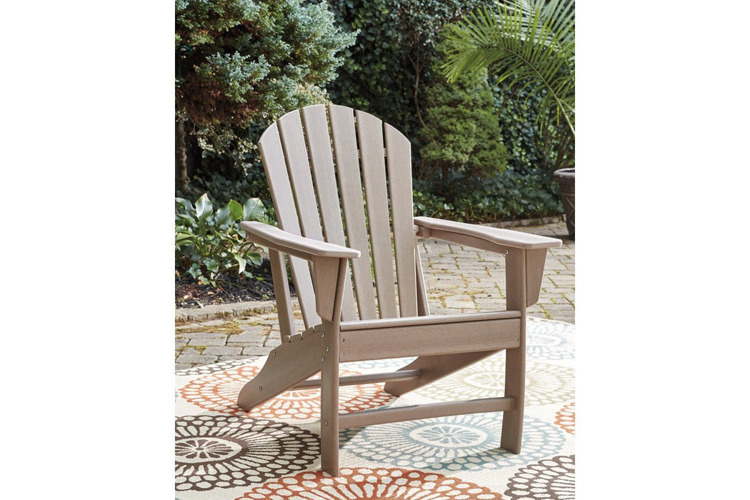 Sundown Treasure Grayish Brown Adirondack Chair - Gate FurnitureLounge Chair
