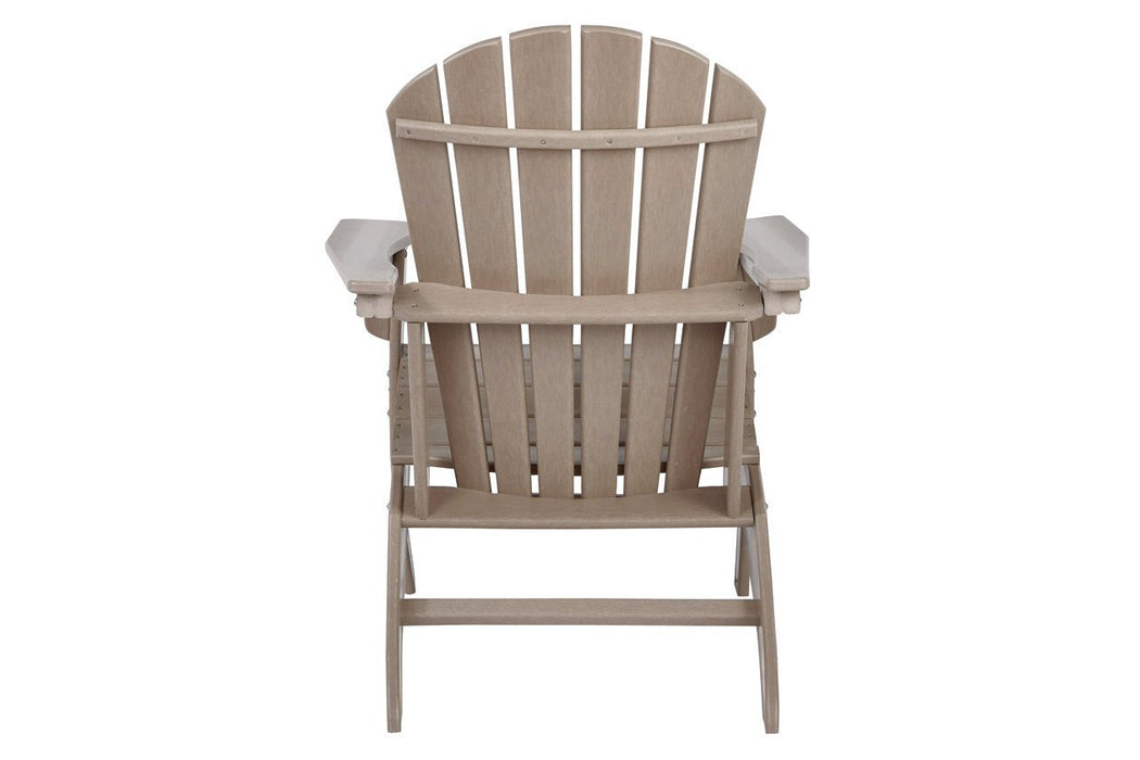 Sundown Treasure Grayish Brown Adirondack Chair - Gate FurnitureLounge Chair