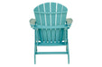 Sundown Treasure Turquoise Adirondack Chair - Gate FurnitureLounge Chair