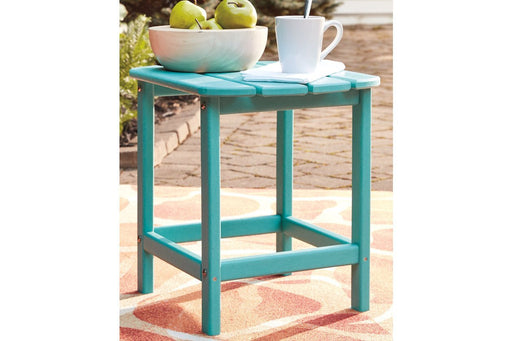 Sundown Treasure Turquoise End Table - Gate FurnitureTable