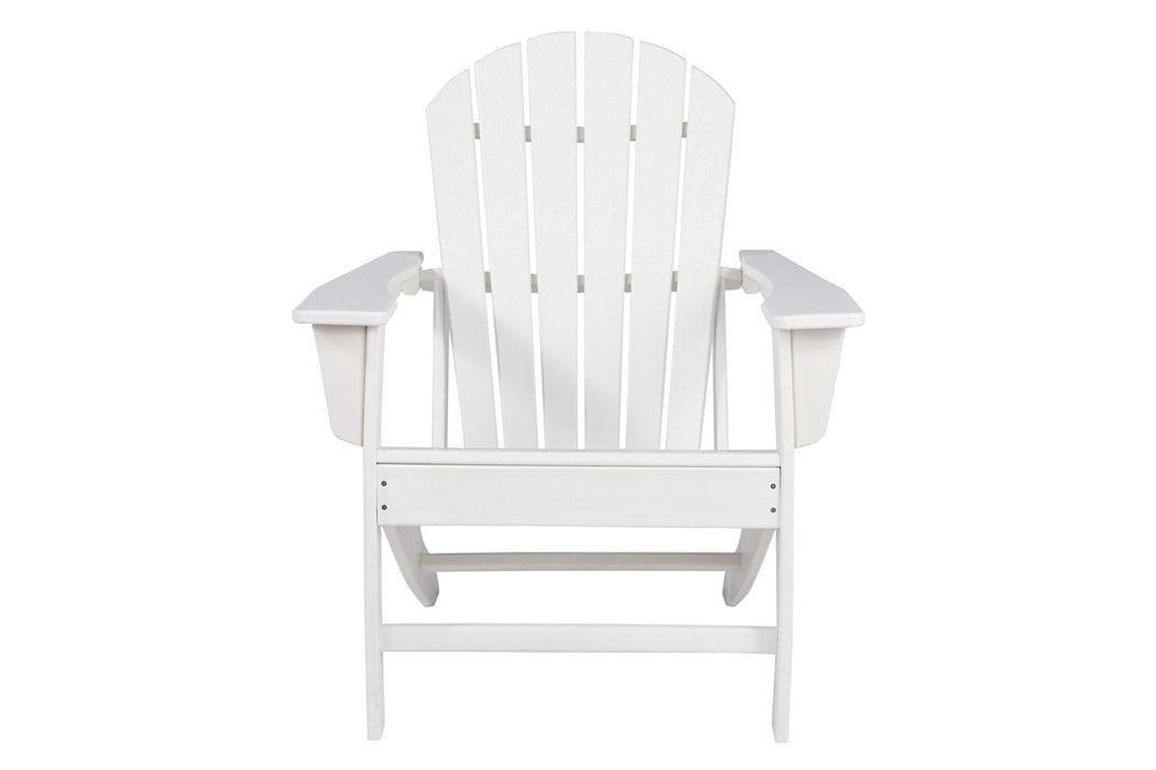 Sundown Treasure White Adirondack Chair - Gate FurnitureLounge Chair