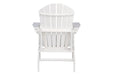 Sundown Treasure White Adirondack Chair - Gate FurnitureLounge Chair
