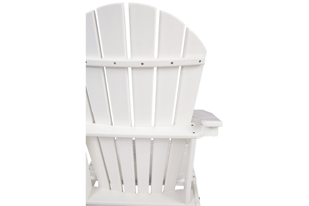 Sundown Treasure White Adirondack Chair - Gate FurnitureLounge Chair