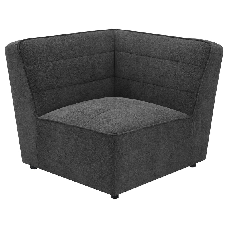 Sunny 6-piece Upholstered Modular Sectional Sofa Charcoal - 552081-SET
