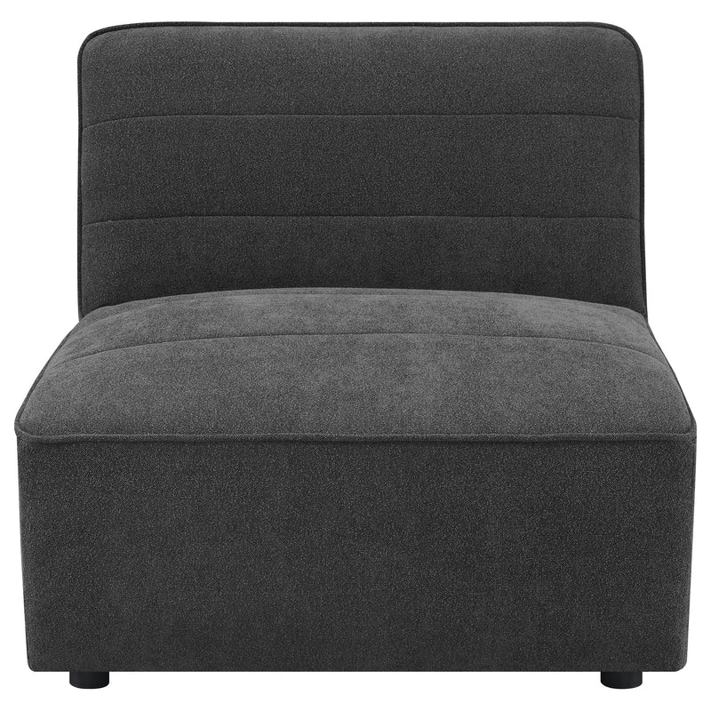 Sunny 6-piece Upholstered Modular Sectional Sofa Charcoal - 552081-SET